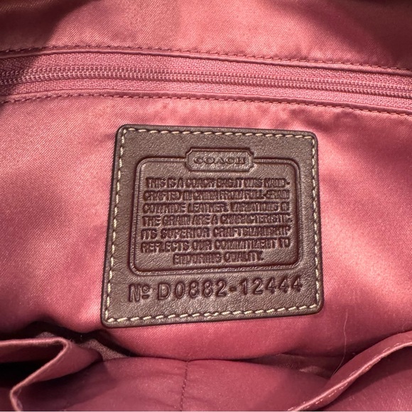 Coach Hamilton Satchel in Brown Leather - Picture 7 of 8